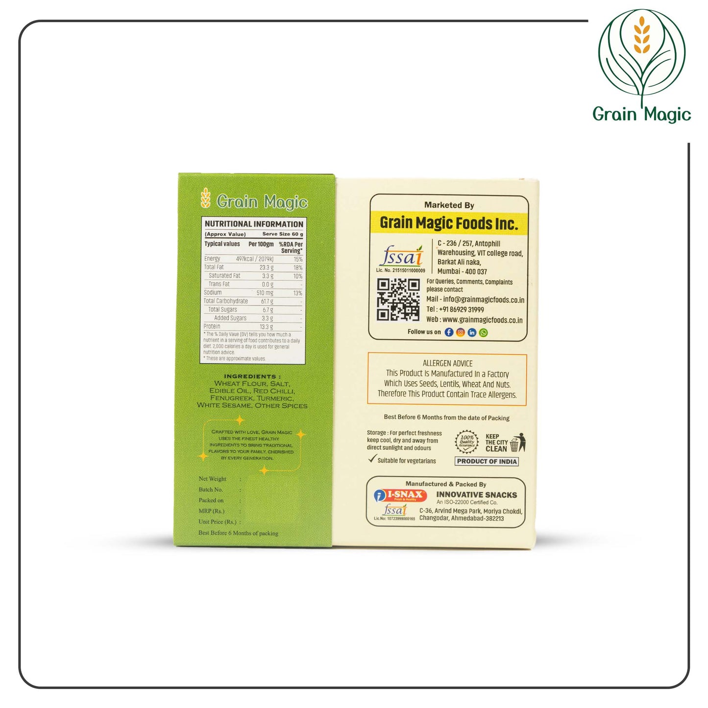 Bhakhri Methi Mystic - Vacuum Packed
