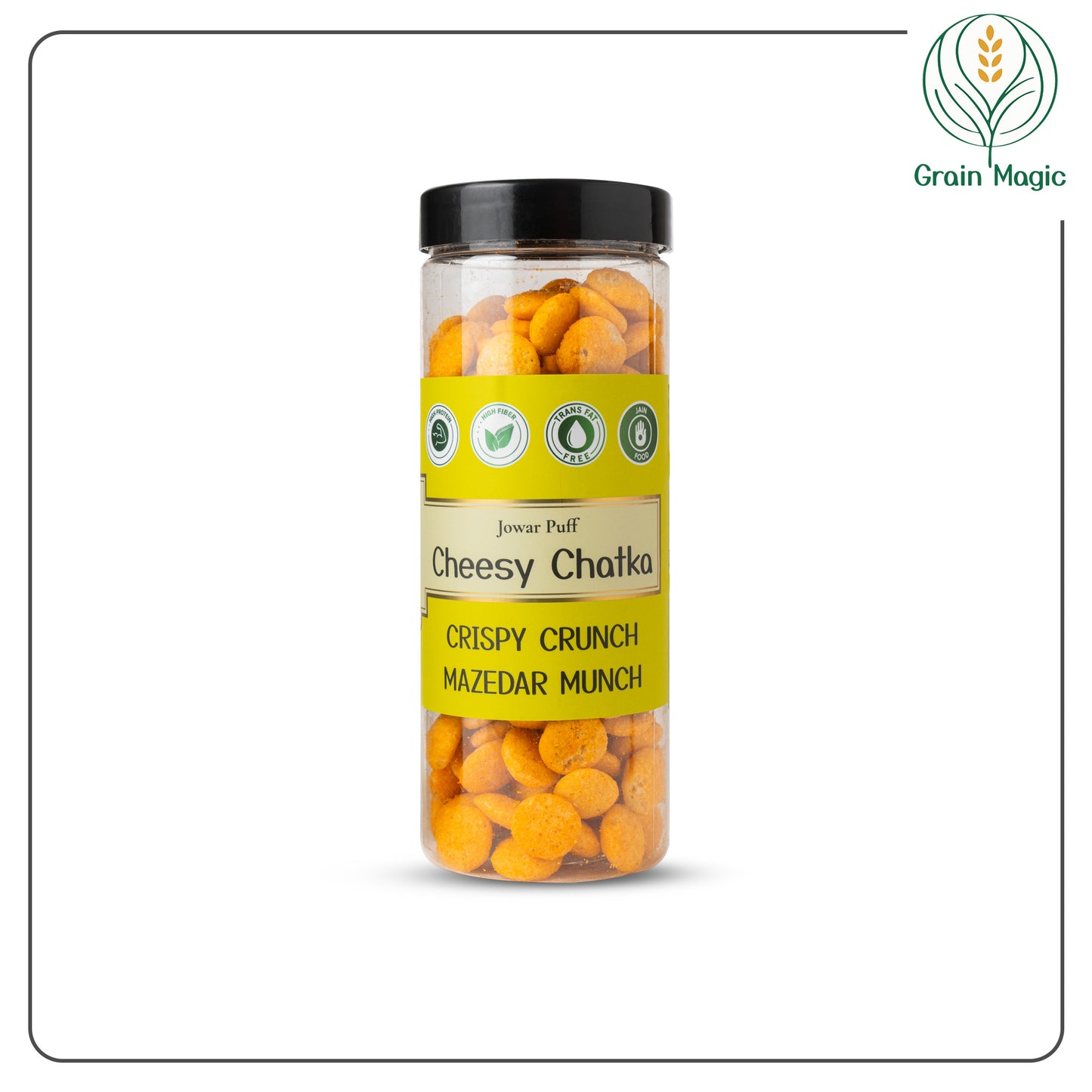 Jowar Puff Cheesy Chatka
