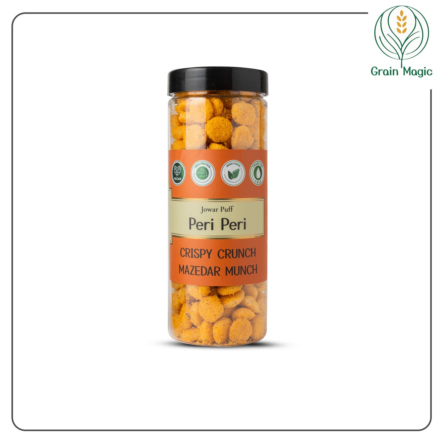 Jowar Puff Peri Peri