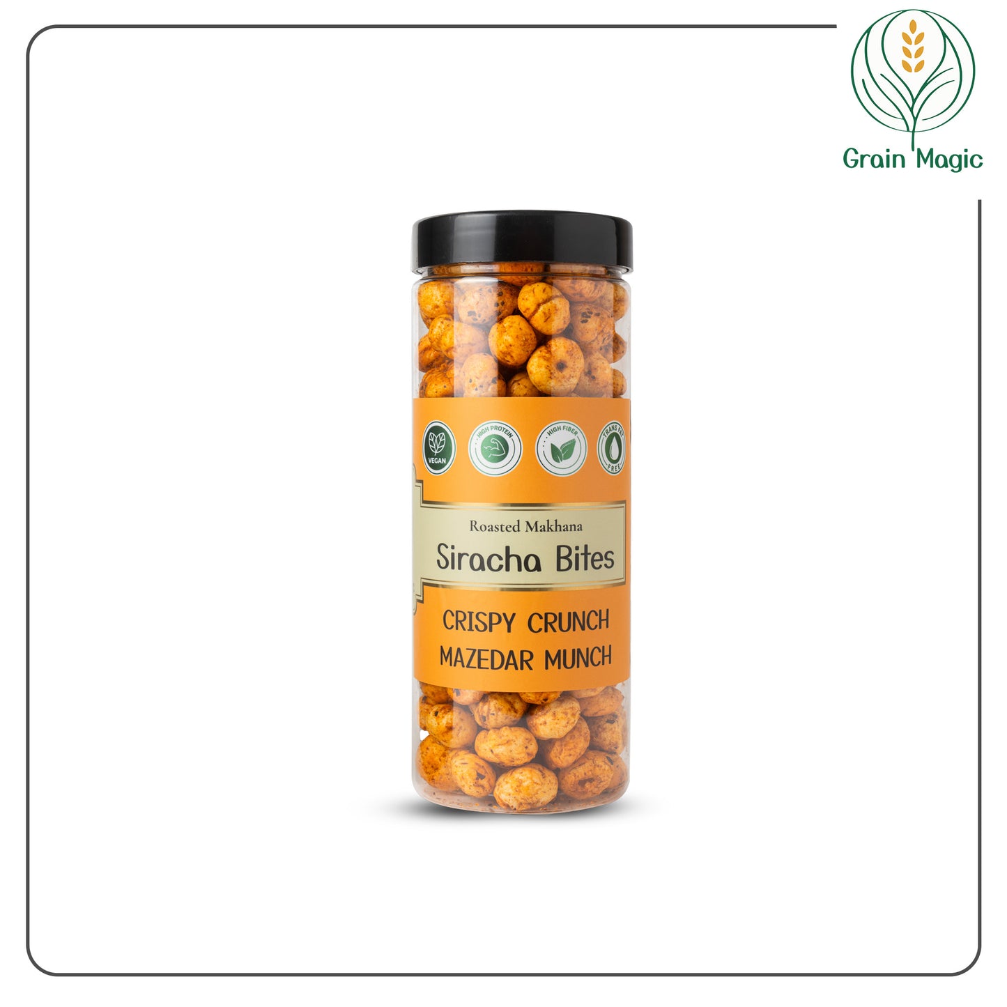 Makhana Roasted Siracha Bites