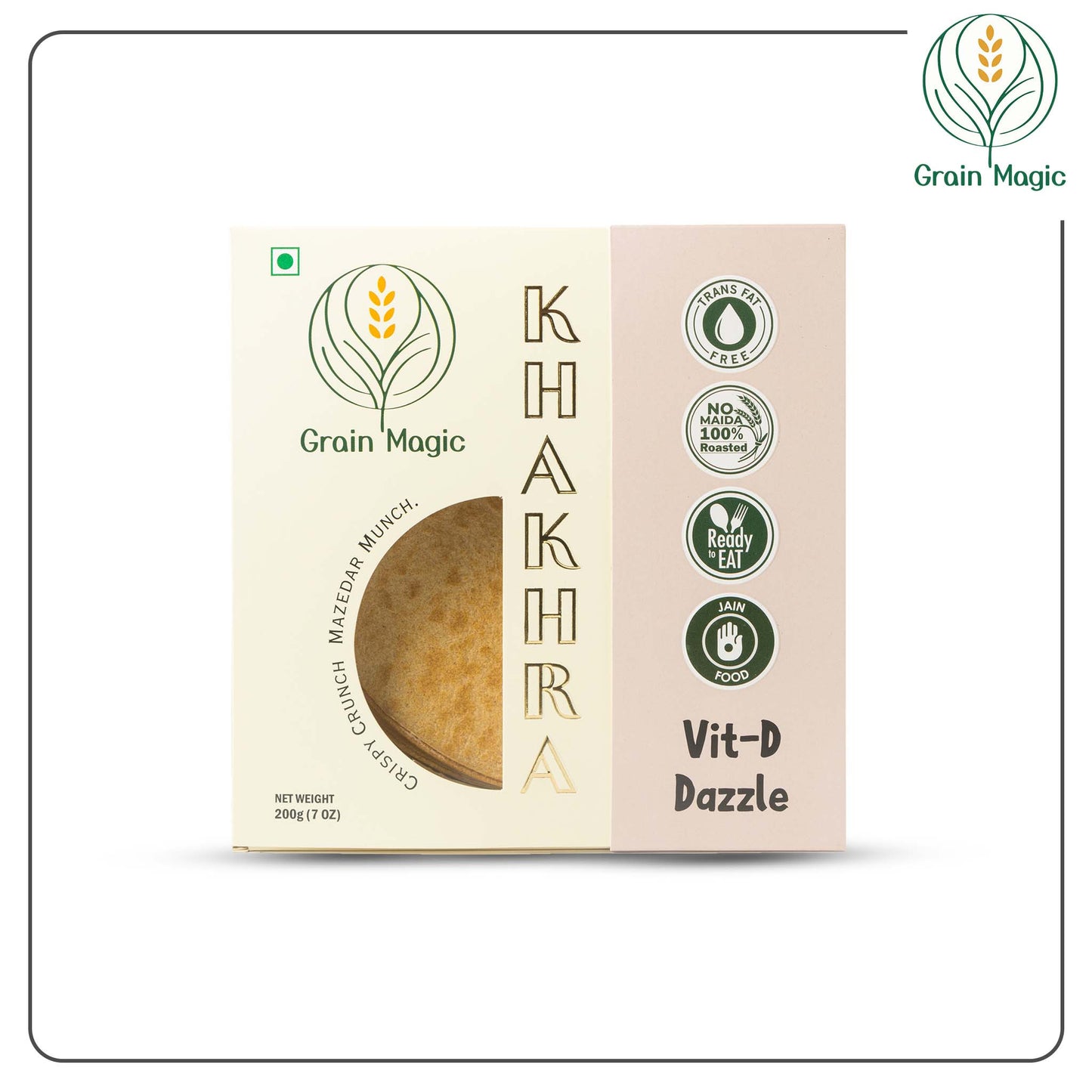 Khakhra Vit D Dazzel - Vaccum Pack