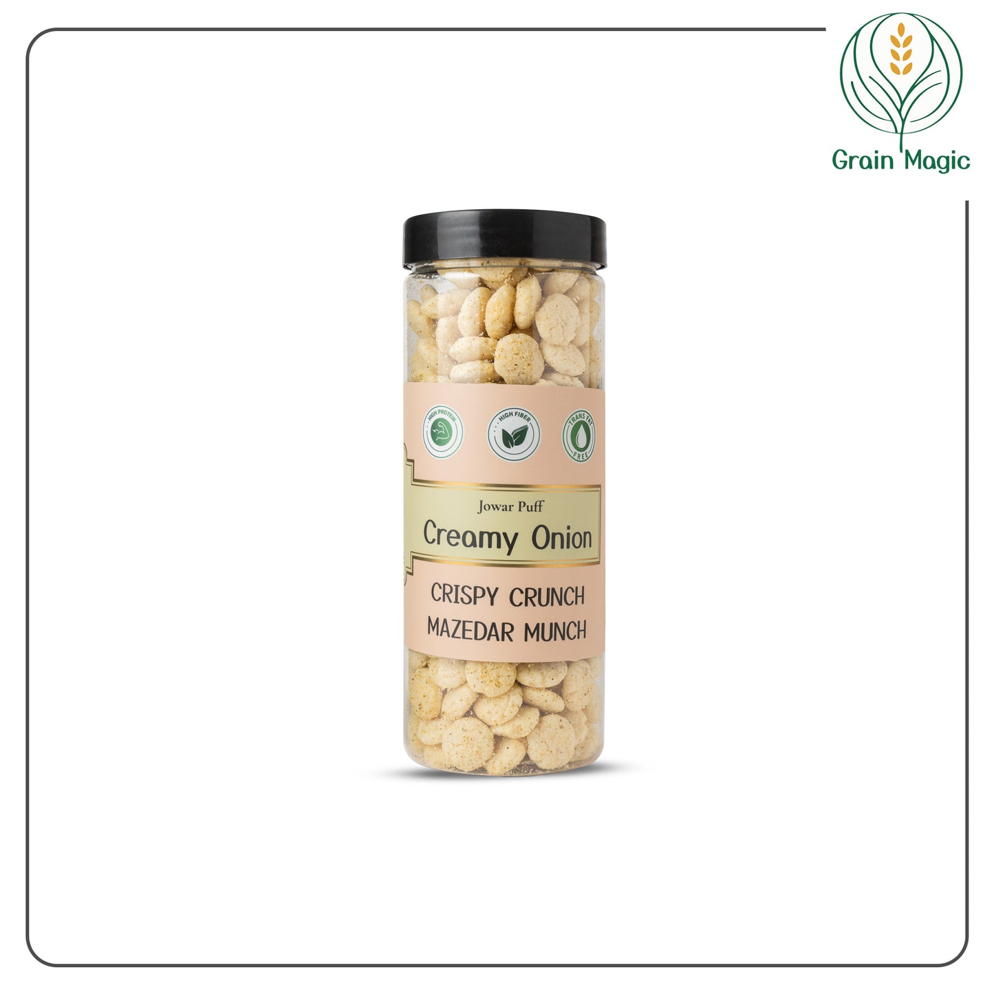 Jowar Puff Creamy Onion
