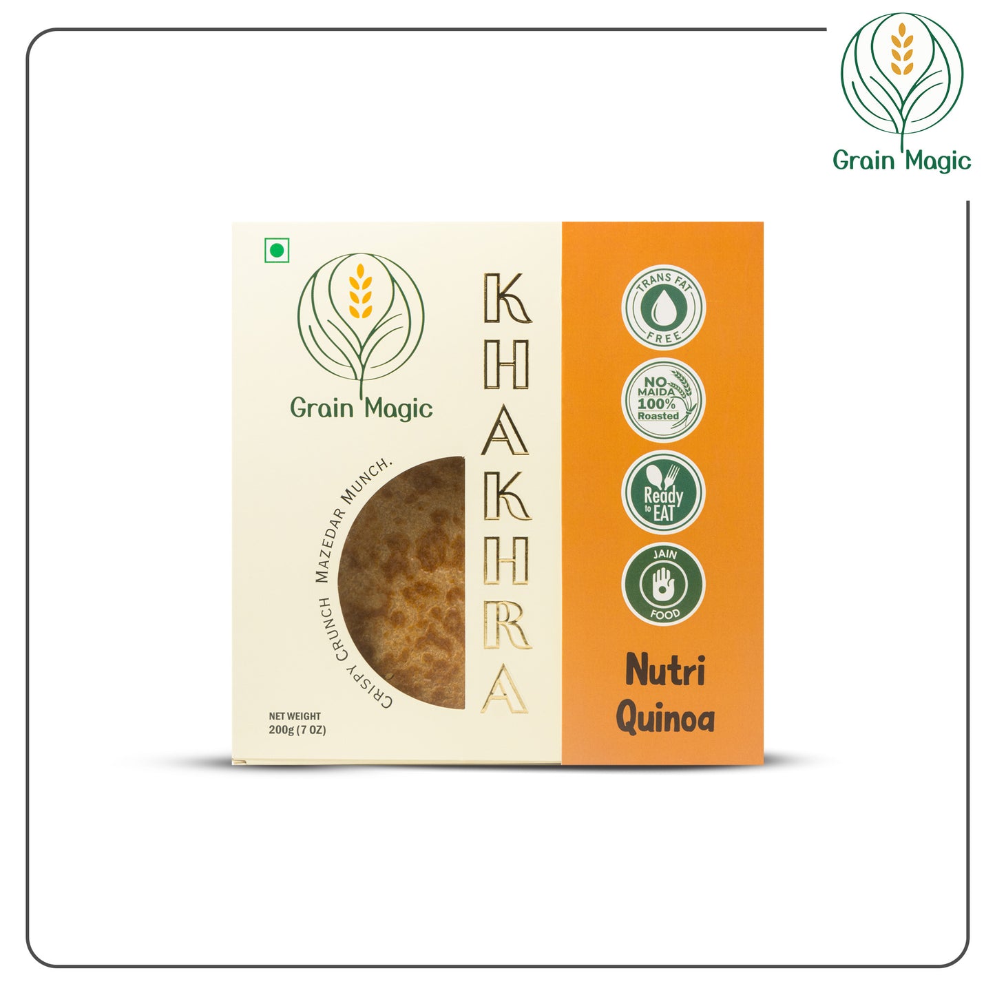 Khakhra NutriQuinoa - Vacuum Packed