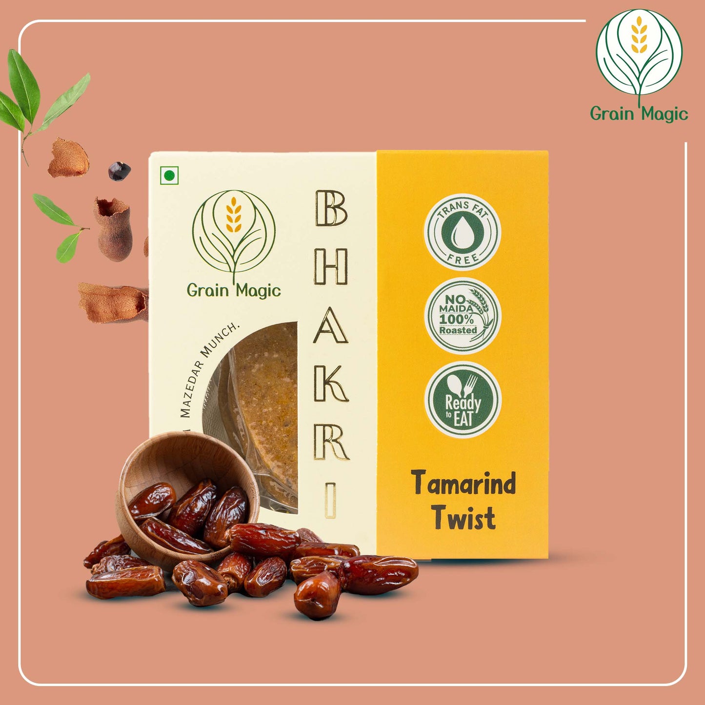 Bhakhri Tamarind Twist - Vacuum Packed