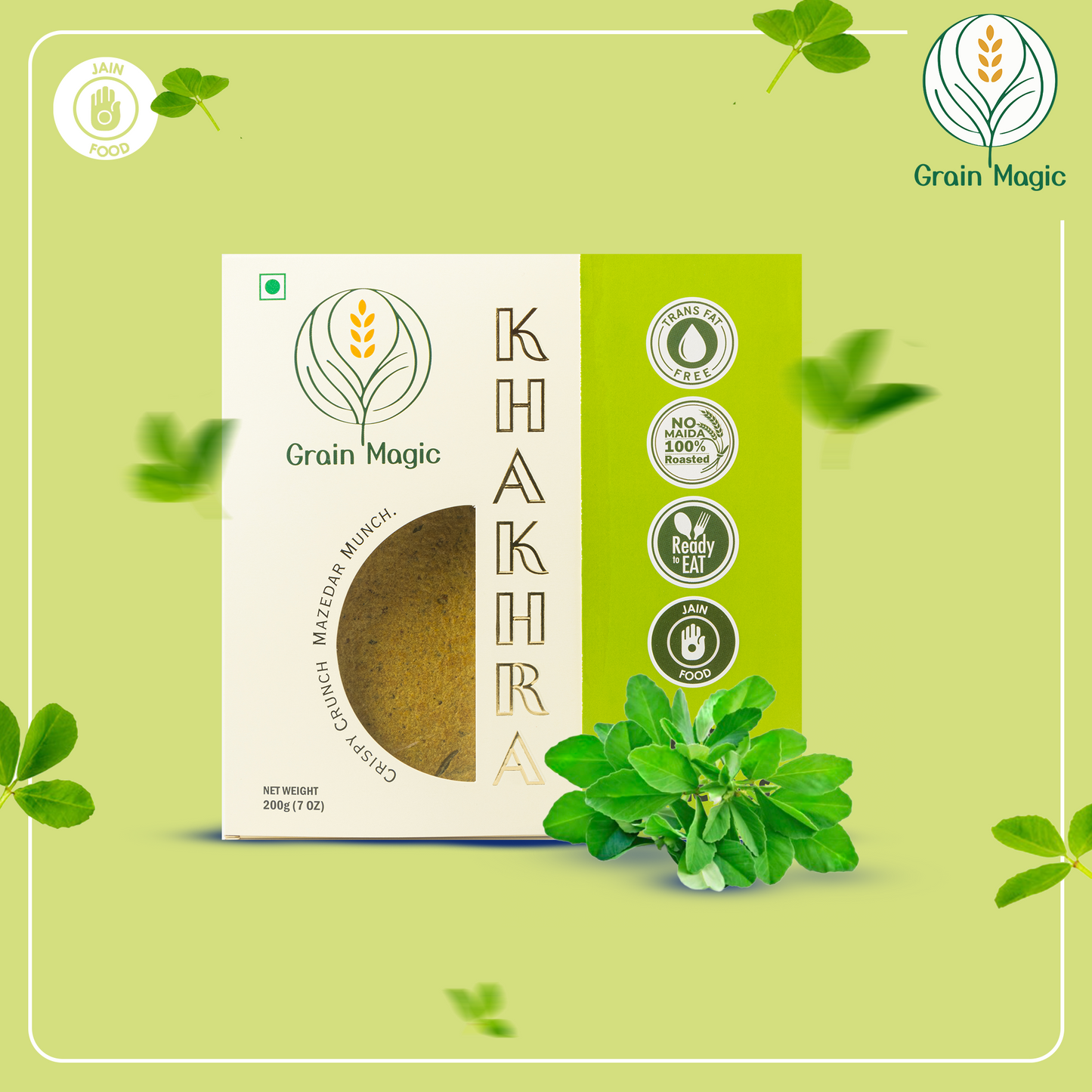 Khakhra Methi Munchies - Vacuum Packed