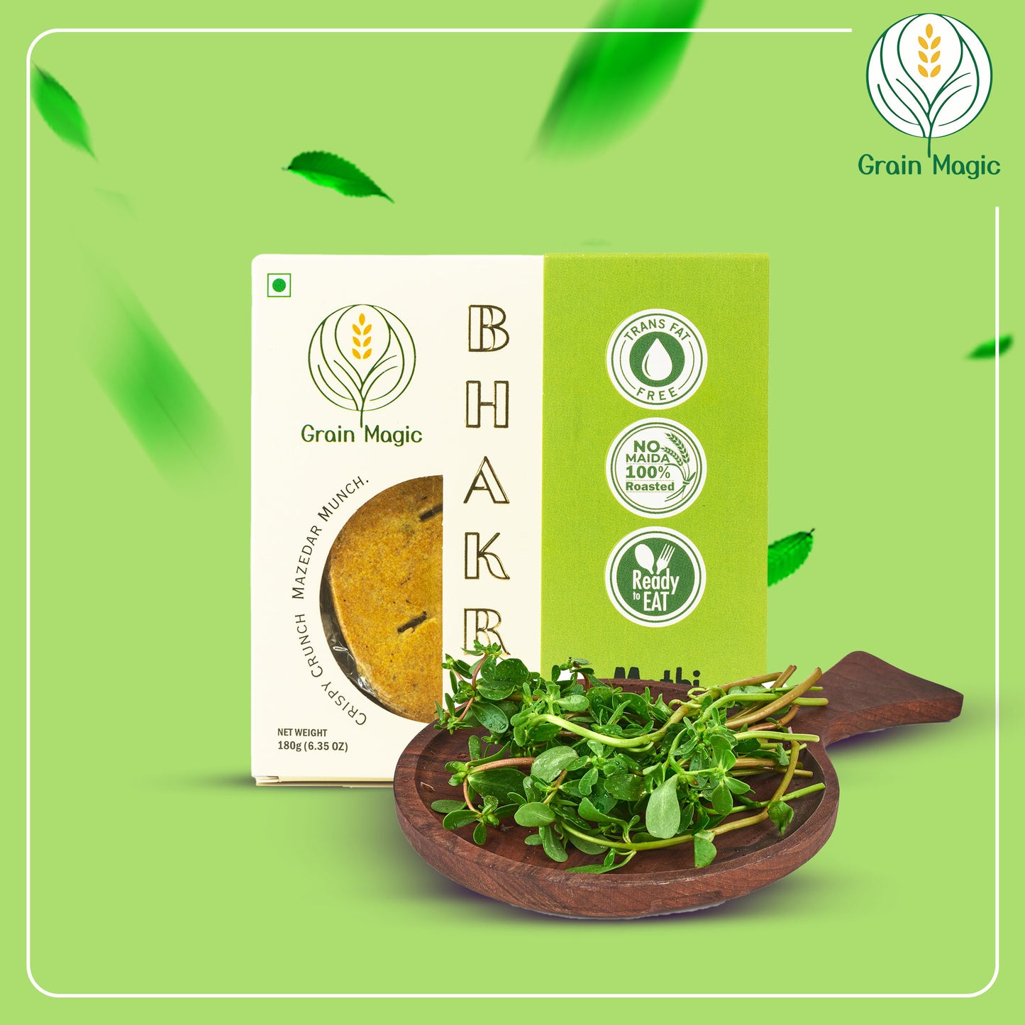 Bhakhri Methi Mystic - Vacuum Packed