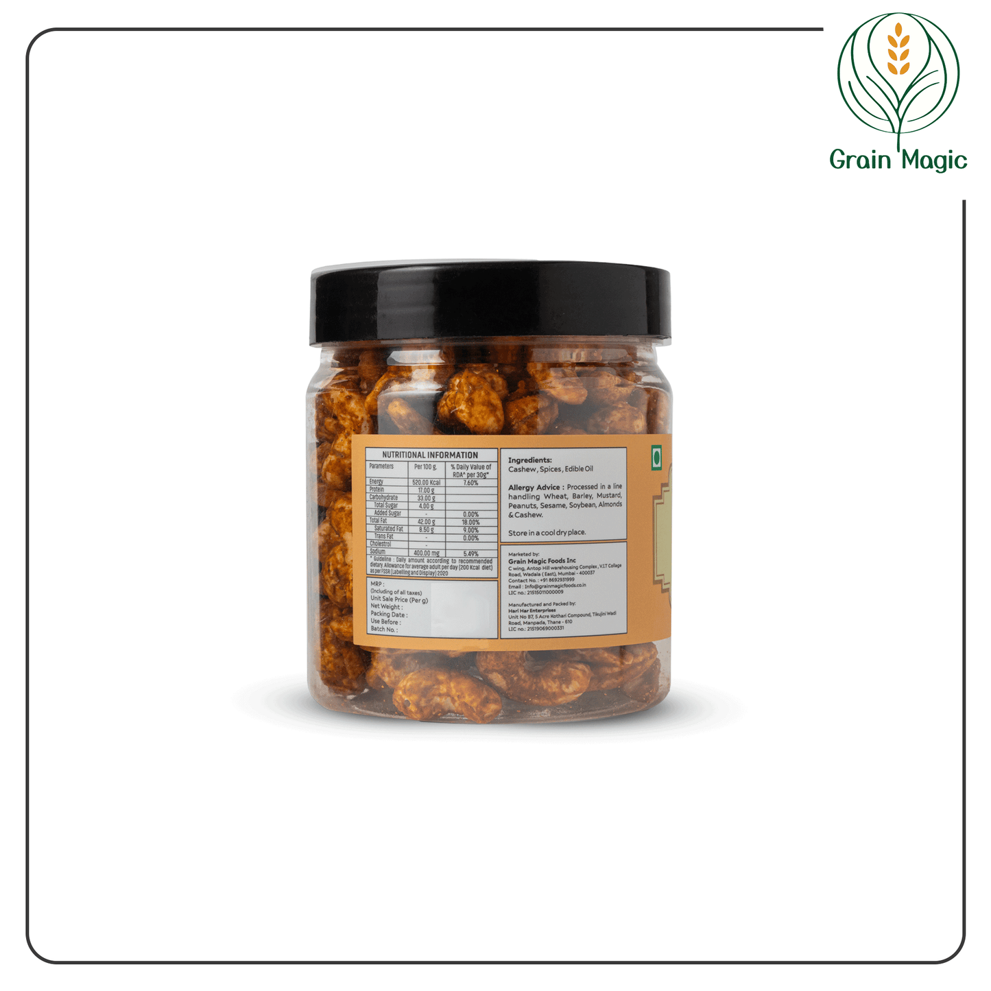 Cashew Masala Delight