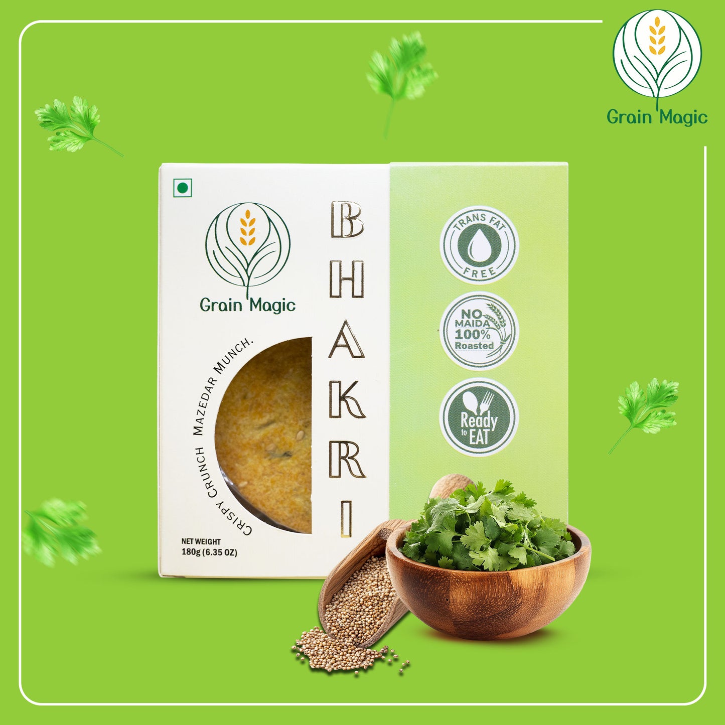 Bhakhri Dhaniya Zest - Vacuum Packed