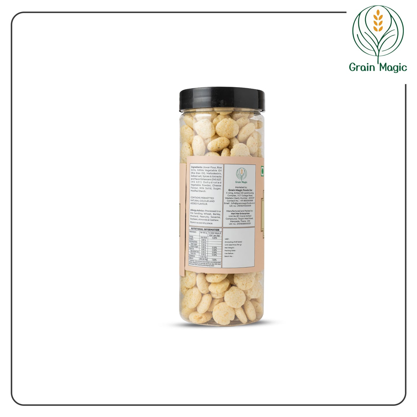 Jowar Puff Creamy Onion