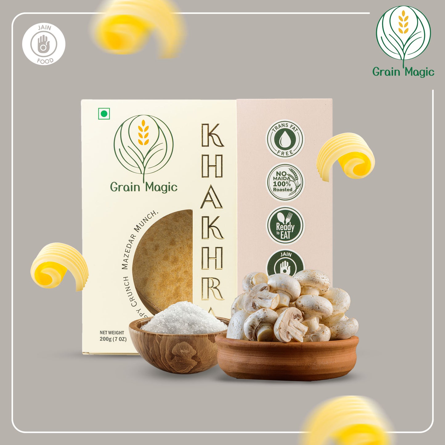 Khakhra Vit D Dazzel - Vaccum Pack