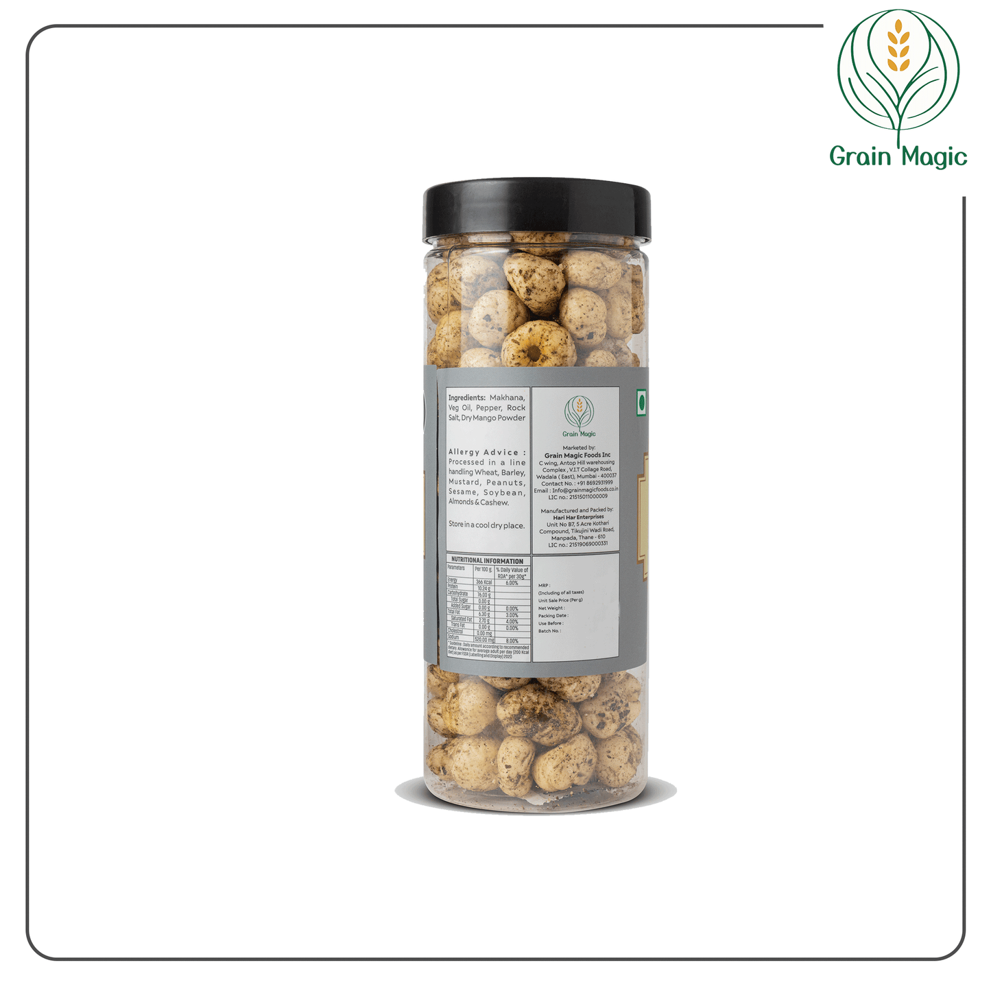 Makhana Roasted Salt N Pepper
