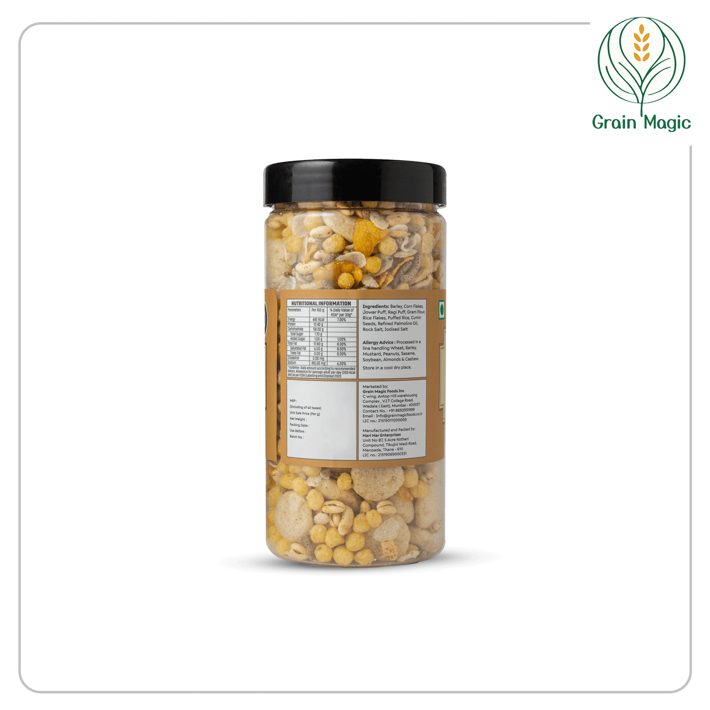 Roasted Mix Grain Munch