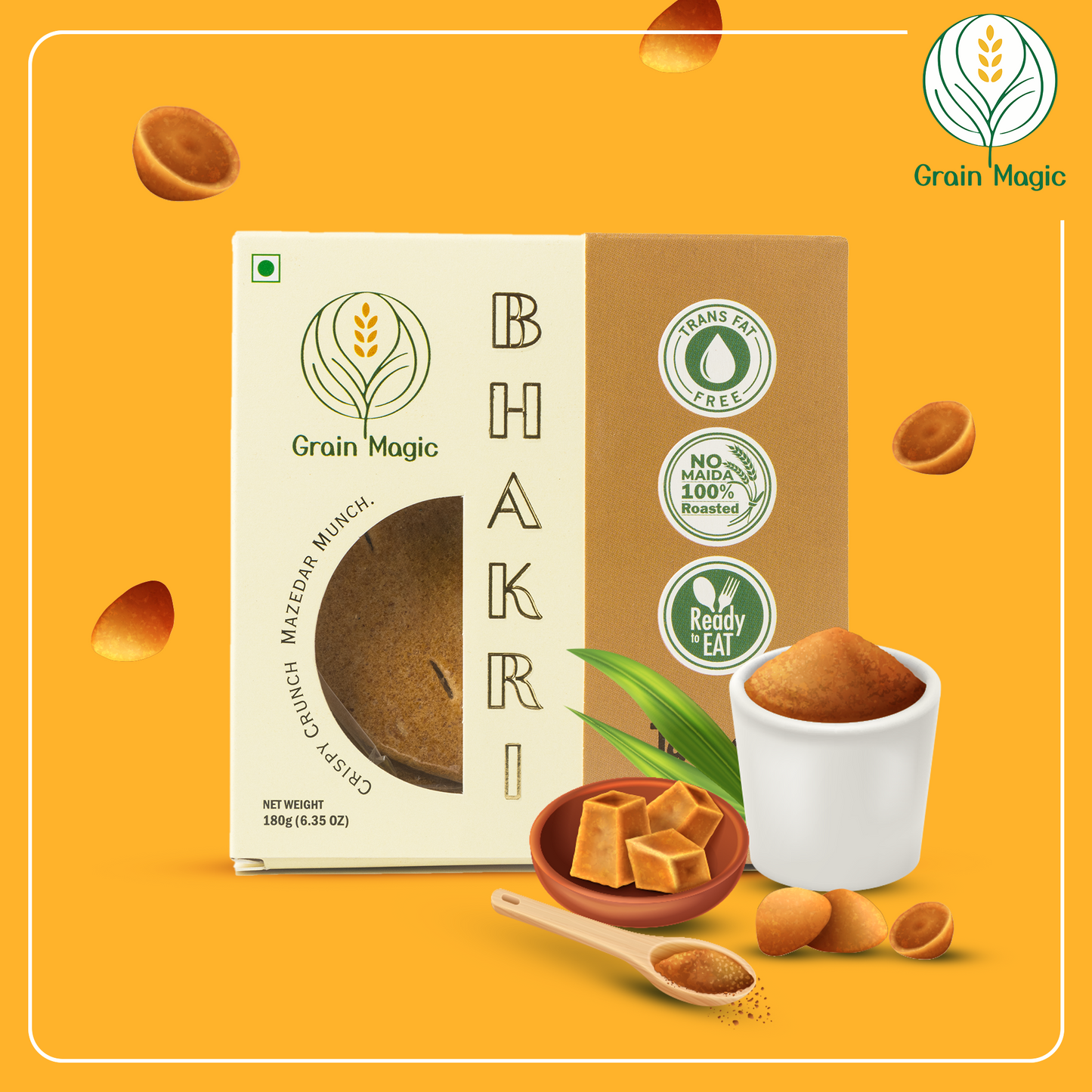 Bhakhri Jaggery Bliss - Vacuum Packed