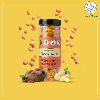 Chickpeas Puff Tangy Twist