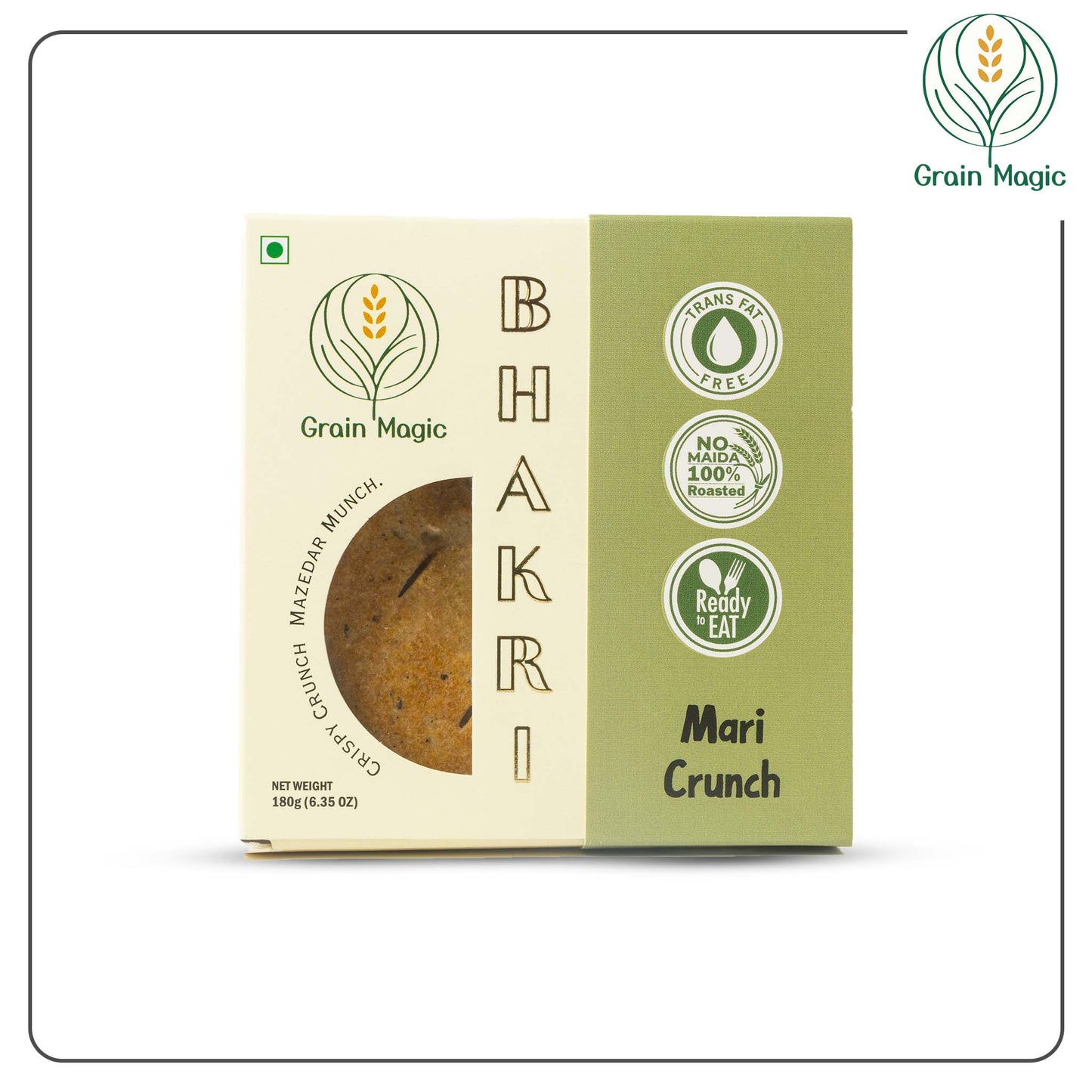 Bhakhri Mari Crunch - Vacuum Packed