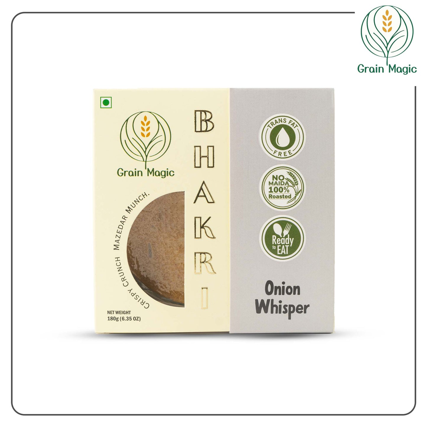 Bhakhri Onion Whisper - Vacuum Packed