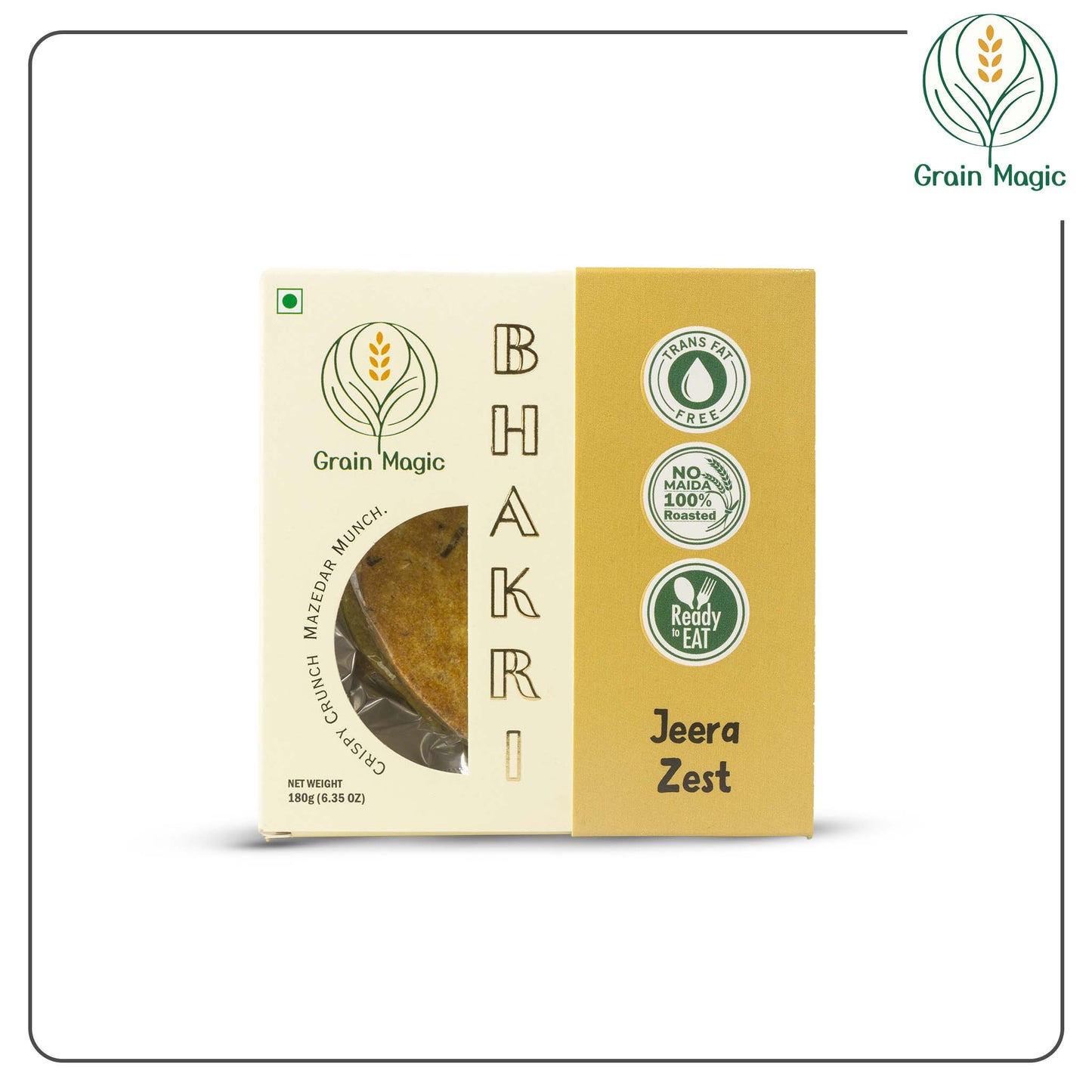 Bhakhri Jeera Zest - Vacuum Packed