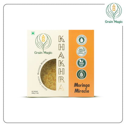 Khakhra Moringa Miracle - Vacuum Packed