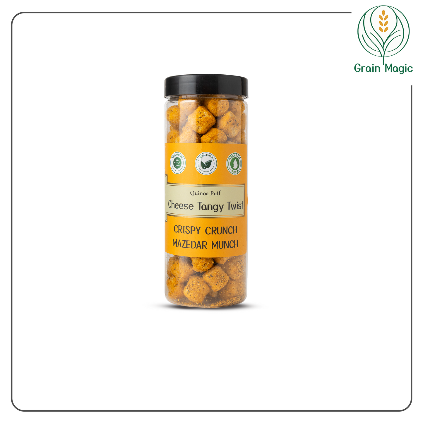 Quinoa Puff Cheese Tangy Twist
