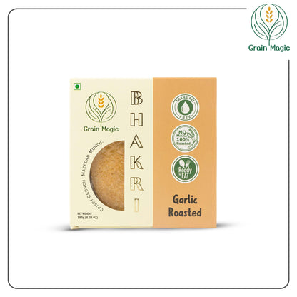 Bhakhri Garlic Roasted - Vacuum Packed
