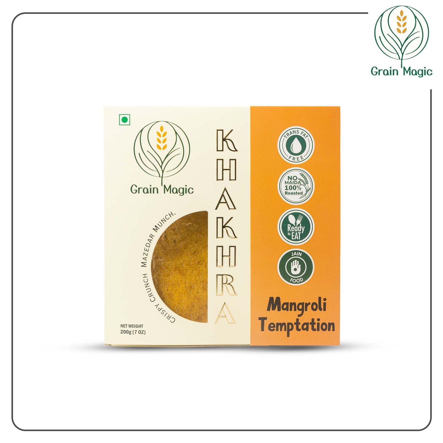 Khakhra Mangroli Temptation - Vacuum Packed
