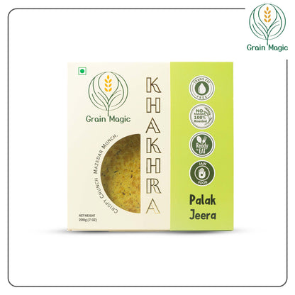 Khakhra Palak Jeera - Vacuum Packed