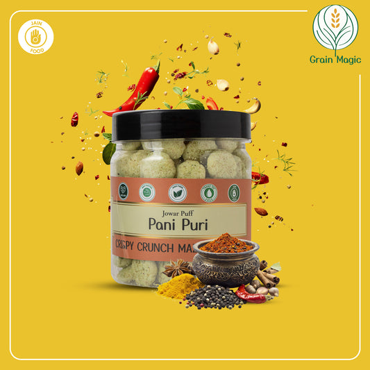 Jowar Puff Pani Puri