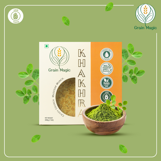 Khakhra Moringa Miracle - Vacuum Packed