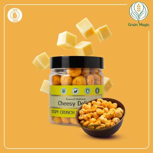 Makhana Roasted Cheesy Delight