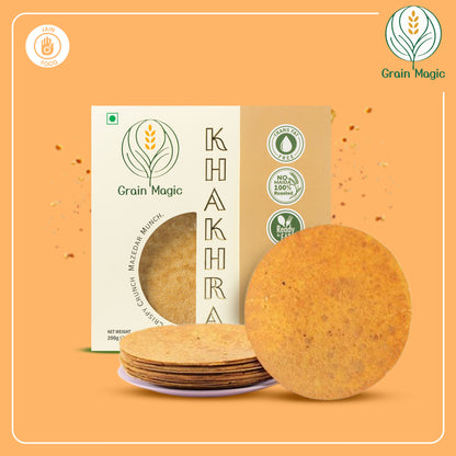 Khakhra Crunchy Plain - Vacuum Packed
