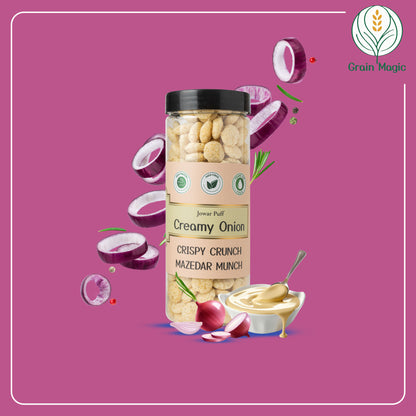 Jowar Puff Creamy Onion