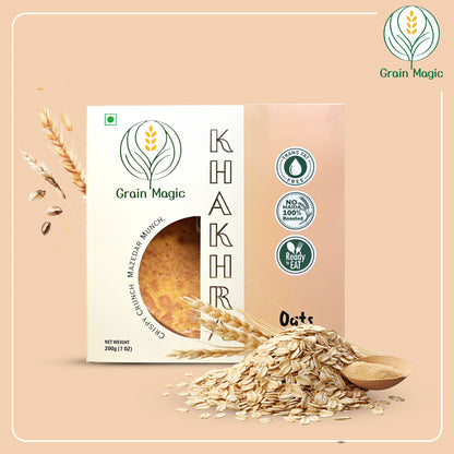 Khakhra Oats Masala - Vacuum Packed
